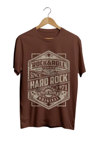 hardrock brown tshirt
