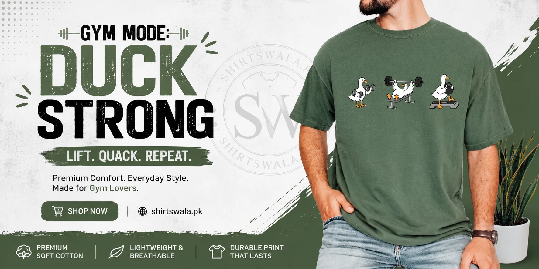 Goose Gym Shirt