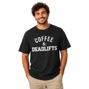 coffee-deadlifts-gym-t-shirt-fitness-graphic-workout-tee