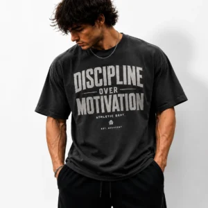 discipline-over-motivation-oversized-gym-t-shirt-for-men