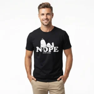 nope-not-today-lazy-dog-graphic-black-t-shirt