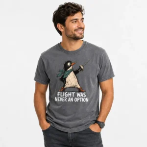 flight-was-never-an-option-graphic-t-shirt