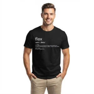 flex-definition-graphic-black-t-shirt-for-men