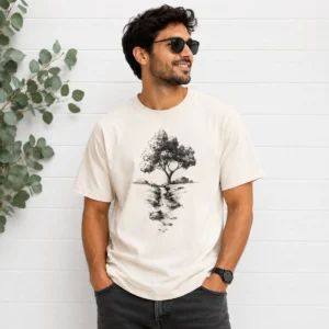 tree-landscape-sketch-printed-graphic-t-shirt